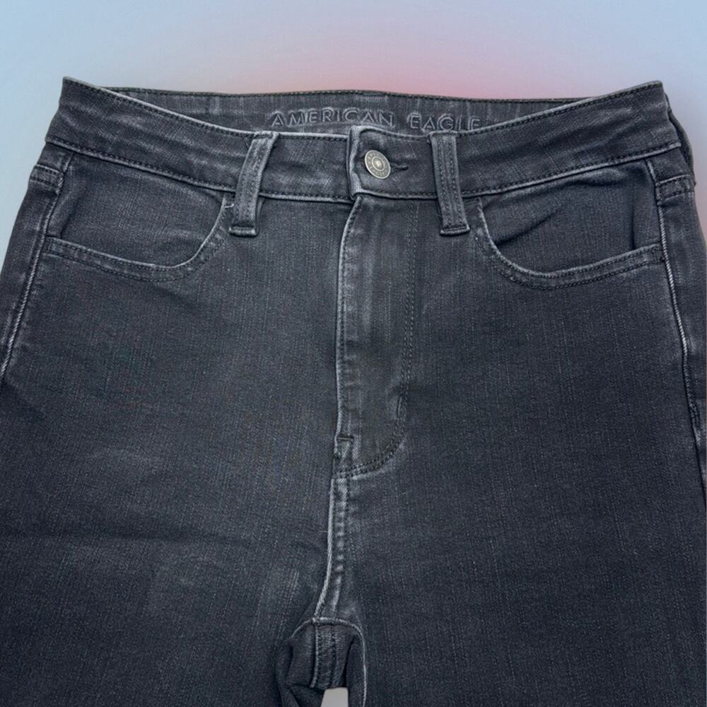 AMERICAN EAGLE Women’s 4 Black HIGH RISE JEGGING